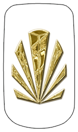 DAROYAL 602 GD WT Gold Sunburst White Background copy